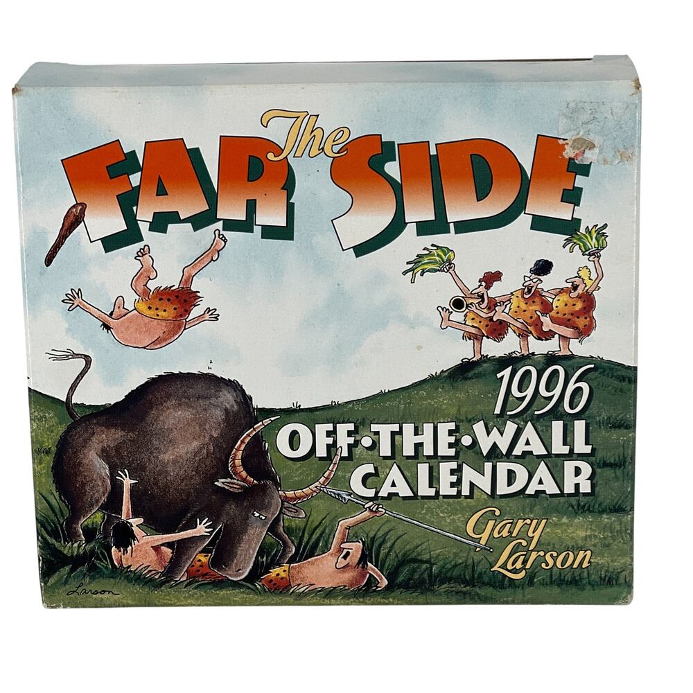 Gary Larson NEW 1994 THE FAR SIDE Vintage Off the Wall Daily Desk Calendar